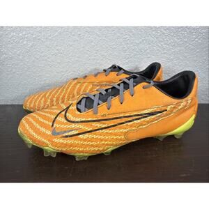 Nike By You Phantom GX Academy Orange Yellow DX5257-900 Men's Size 7.5 EUC